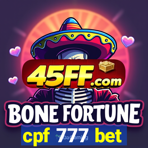 cpf 777 bet